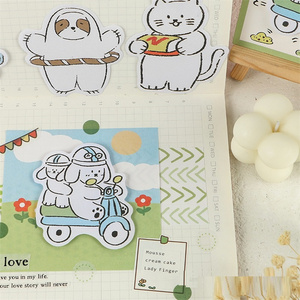 เครื่องเขียนแผ่นบันทึกแบบมีกาวในตัวหลากสีน่ารักน่ารักกระดาษโน้ตโน้ตโน้ตสั่งทำได้สติกเกอร์โพสต์พร้อมขนาดที่สามารถปรับแต่งได้ - Product Image 3