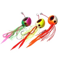 Appâts de pêche en mer pour snapper, en caoutchouc, 60g, 80g, 100g, 120g, 150g, 200g, Slider Kabura Madai Jigs