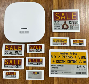 Etiqueta Electrónica de Precio (ESL) con Pantalla de Tinta Electrónica (E-ink), NFC, EPD, ESP32, API, SPI, 2.4GHz, Software, Bluetooth BLE5.0, para Estantes Digitales - Product Image 3