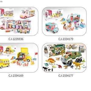 Giocattoli per auto ristorante alimentati ad attrito altri giochi finti cucina cibo per bambole in età prescolare accessori da cucina - Product Image 6