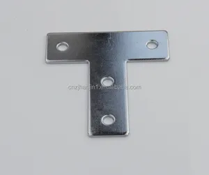 Conector industrial do perfil do alumínio do suporte da placa do conector do metal em formato de t
