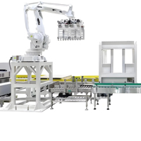 Paletizador automático/Robot apilador equilibrio grúa ladrillos paletizador máquina caja paletizador