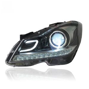 Kit di Assemblaggio Fari a LED/Laser Retrofit 12V IP67 6000K Bianco per <span class=keywords><strong>Mercedes</strong></span>-Benz W204 Classe <span class=keywords><strong>C</strong></span> C180/C200/C260L 2011-2014 - Product Image 1