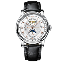 Montre mécanique Vodoy à cadran squelette, étanche, lumineuse, montre-bracelet tendance pour hommes d'affaires