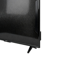 Téléviseur intelligent HD à cadre en fibre de carbone ultra-fin, haute dissipation thermique, anti-âge, certifié CE