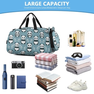 Bolsa de Viaje Infantil con Estampado de Panda, Bolsa Impermeable para Deportes y Fin de Semana - Product Image 5