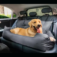 Offre Spéciale luxe chien lit rectangulaire pliant sac de transport pour animaux de compagnie pour chats étanche confortable solide pour voiture voyage siège arrière