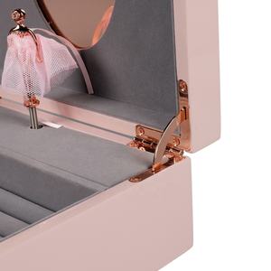 Boîte de rangement pour <span class=keywords><strong>bijoux</strong></span> en bois de luxe <span class=keywords><strong>avec</strong></span> <span class=keywords><strong>miroir</strong></span> - Product Image 5