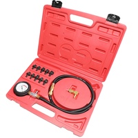 Kit de diagnostic de pression d'huile moteur HTL pour automobile, testeur de vide, 10 raccords, 140 PSI, ajustement universel, garantie 12 mois