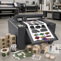 Nueva Máquina de Corte y Hendido de Hojas en Rollo con Doble Cabezal y Alimentador Automático para Etiquetas de Papel, Plotter de Troquelado A3