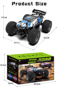 JJRC Q175 - Coches RC 1:18 con Ruedas Grandes, 2.4GHz, 2WD, Monster Truck RC Todoterreno, 20KM/H, Coche de Carreras RC de Alta Velocidad - Product Image 5