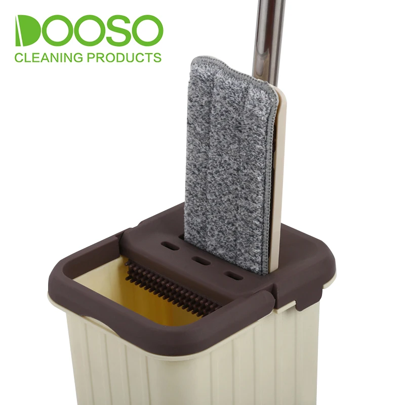 Новый трендовый продукт, автоматическая Швабра для мытья пола с ведром, коммерческая Швабра из микрофибры для мытья без рук