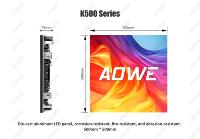 Sistema Completo de Señalización Digital a Todo Color HD 4K 8K, Pantalla LED de Alquiler para Exteriores, Panel LED de Alquiler, Pantalla LED