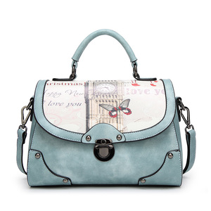 Bolso de Mano Personalizado con Estampado de Moda, Diseño de Lujo con Remaches, para Mujer - Product Image 2