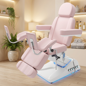 Table de spa électrique à 3 ou 4 moteurs pour examen gynécologique privé et soins esthétiques médicaux - Product Image 1