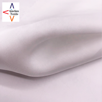 Tissu mousseline de soie en satin 30d blanc, fin et soyeux, matériel d'impression pour la fabrication d'écharpe