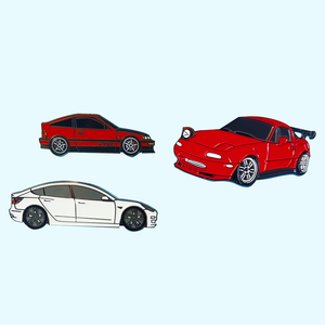 Pin de Solapa de Metal de Coche de Carreras Genial con Logo Personalizado al por Mayor de Gran Venta, Broche de Coches Personalizado con Esmalte Suave - Product Image 4