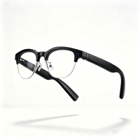 Lunettes IA avec batterie 240 mAh, photo 720P, commande vocale BT, 7h d'autonomie en veille, traduction en temps réel, WIFI 6, lecteur de musique, pour voyages internationaux, Type-C