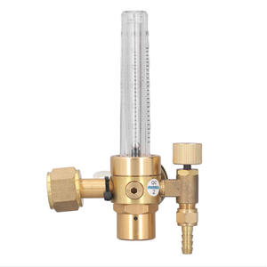 Débitmètre à flux mixte argon-dioxyde de carbone CGA320 Régulateur de soudage avec tuyau de gaz inerte de 10' - Product Image 2