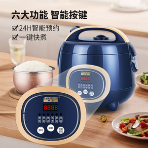 <b>Electric</b> rice cooker for 2-4 people, small, mini, smart, multi-functional, suitable for porridge cooking, wholesale, - Product Image 2