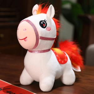 Giocattoli di Peluche a Forma di Cavallo: Vari Stili di Portachiavi e Decorazioni per Borse a Forma di Cavallo - Product Image 6