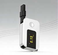 Alcootest portable K1 - Testeur d'alcool ultra-léger de 27 g avec 200 enregistrements de tests