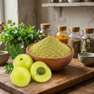 SAFA INTERNATIONAL Poudre d'Amla Complément Alimentaire Herbal 1kg Naturel Finement Broyé Croissance des Cheveux Éclat de la Peau Santé Digestive - Product Image 1