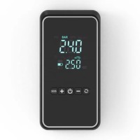 Dernier prix d'usine pour 2024 150PSI Gonfleur de pneu rechargeable Compresseur d'air plein écran pour pneu de voiture