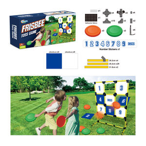 Camping en plein air volant disque lancer Sport jouet en plastique Tic Tac Toe pour adultes et enfants nouvelles idées de <span class=keywords><strong>jeu</strong></span> d'arrière-cour - Product Image 1