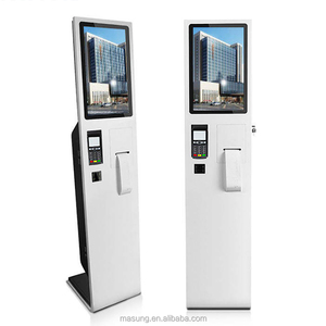 Masung MS-S10 Nhà Máy Tùy Chỉnh Nhiều Thanh Toán Thiết Bị Đầu Cuối 4G 21.5 Inch Tự Đặt Hàng Thanh Toán Dịch Vụ Màn Hình Cảm Ứng <span class=keywords><strong>Kiosk</strong></span> - Product Image 2