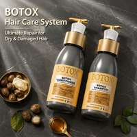 Shampooing et après-shampoing nourrissants et réparateurs pour cheveux, biologiques, sans sulfate ni parabène, 800 ml, vente en gros, personnalisables