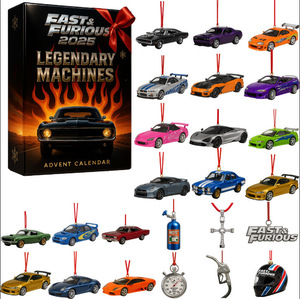 Caja Sorpresa de Navidad de la Serie NASA: Coche de Lujo Personalizado de Estación Independiente, Colgante Acrílico para Árbol de Navidad con Diseño Buffalo Trace - Product Image 3