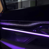 Kit de bande lumineuse LED d'ambiance intérieure pour voiture, style galaxie dynamique et coloré, pour BMW Série 7 G12 2015-2022