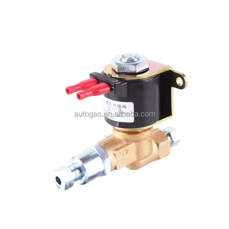 Válvula de cilindro solenoide de alta pressão, hfautogás cng, para sistema de conversão de autogás gnv, válvula de cilindro solenoide para carro