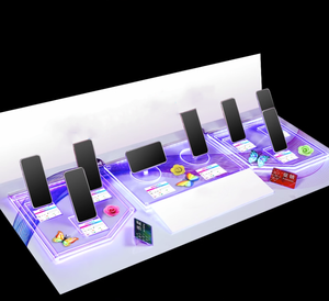 Cửa hàng bán lẻ Samsung điện thoại di động hiển thị truy cập giá chủ Acrylic phổ điện thoại di động đứng - Product Image 5