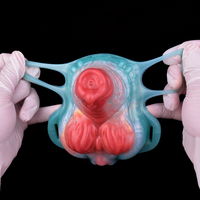 NNSX Nuevo diseño Vibro Amoladora femenina Placer sexual extremo Juguetes sexuales Prepucio de silicona Consoladores realistas Ano Flrting Foreplay