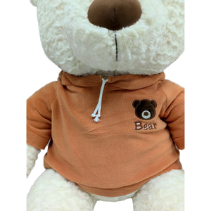 Joli jouet en peluche doux ours en peluche, poupée ours en peluche personnalisée pour la douche de bébé et l'anniversaire - Product Image 5