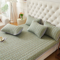 Matelas de refroidissement décoratif en latex naturel, soie glacée, vente en gros