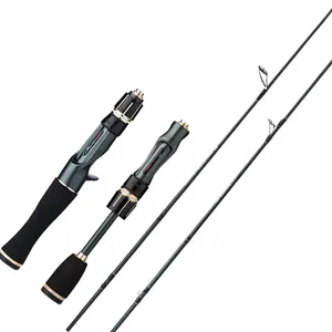 Ultralight Bagian 1.5 1.45M 2-6G Memancing Batang Karbon Pemintalan Memancing Rod Kosong