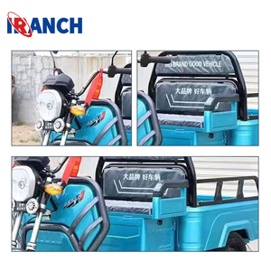 2023 vente en gros mobilité Tricycle électrique E Scooter personnes handicapées trois roues vélo 2 passagers Scooter électrique à vendre - Product Image 3