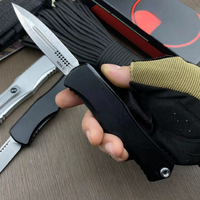 Couteau pliant de poche Hera II avec poignée en aluminium aéronautique et vis dissimulées, outil tactique de camping EDC pour briser les vitres, DIY