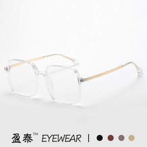 TR90 กรอบแว่นตาทรงสี่เหลี่ยมป้องกันแสงสีฟ้าเลนส์พลาโน ยูนิเซ็กส์ ฟูลเฟรม 2003 - Product Image 3