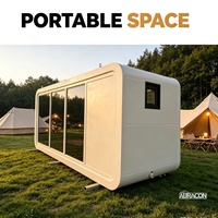 Maison Modulaire Préfabriquée Apple Cabin de 20 pieds, Configurables, Mobiles pour l'extérieur, pour Complexes Touristiques Scéniques, Entrepôts, Espaces Flexibles et Salles de Réunion