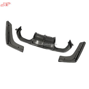 F 80 <span class=keywords><strong>V</strong></span> Stijl 3 Stuks Koolstofvezel Achterdiffuser Voor Bmw M3 M4 F80 F82 Achterbumper Lipsplitter Spoiler 15-19 - Product Image 3