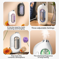 Diffuseur d'huiles essentielles sans fil haut de gamme avec batterie intégrée, élégant et performant pour l'aromathérapie