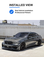 Capot moteur en fibre de carbone pour BMW G20 Série 3 2019+ Style DWP Capot avant en carbone G20