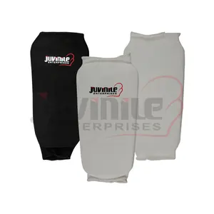 Espinilleras de Neopreno con Logotipo Personalizado 2025 para Adultos, Calentadores de Piernas Deportivos de Compresión para Boxeo y Artes Marciales - Product Image 2