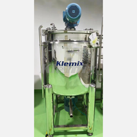 Cuve de mélange liquide de 500 L pour la fabrication de shampoing, gel douche et détergent