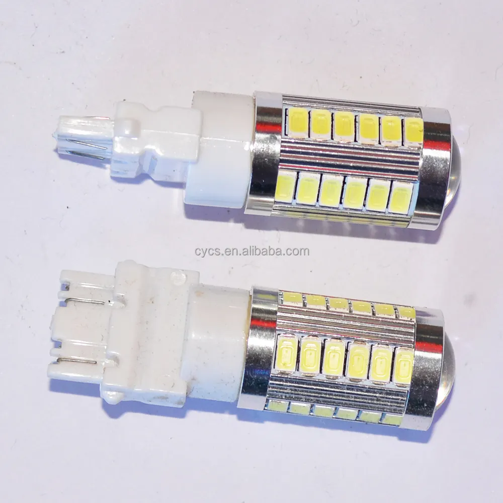 Heißer Verkauf 1156 LED 1157 5630 33 smd 3157 LED 7440 7443 Bernstein rot Para Auto Blinker Bremslampen für Autos