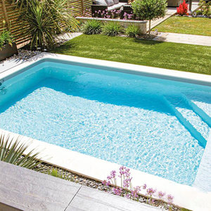 Acheter des piscines blanches en ligne, pour la maison, l'extérieur, les spas commerciaux, les jacuzzis extérieurs, les piscines enterrées en fibre de verre avec mosaïque - Product Image 3